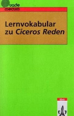 Lernvokabular zu Ciceros Reden - Bloch, Gottfried