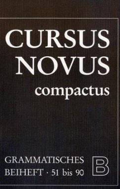 Cover Grammatisches Beiheft B / Cursus Novus compactus