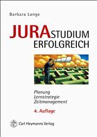 Jurastudium erfolgreich - Hilligardt, Elisabeth; Lange, Barbara