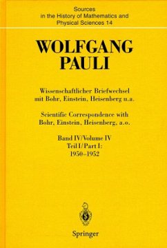 1950-1952 / Wissenschaftlicher Briefwechsel mit Bohr, Einstein, Heisenberg u. a. Bd.4/1, Tl.1 - Pauli, Wolfgang