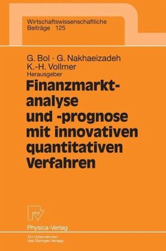 Finanzmarktanalyse und- prognose mit innovativen quantitativen Verfahren - Bol