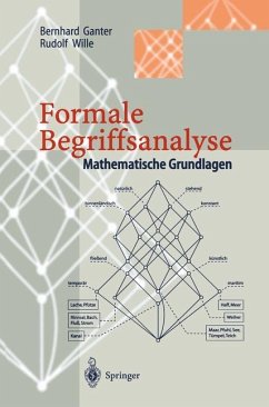 Formale Begriffsanalyse - Ganter, Bernhard;Wille, Rudolf