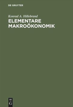 Elementare Makroökonomik - Hillebrand, Konrad A.