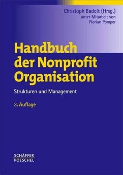 Cover Handbuch der Nonprofit Organisation