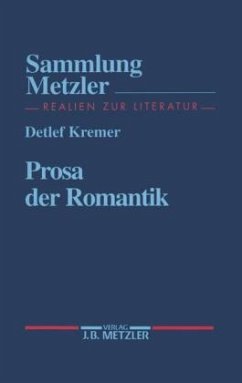 Prosa der Romantik - Kremer, Detlef