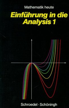 Cover Einführung in die Analysis 1 / Mathematik heute, Sekundarstufe II