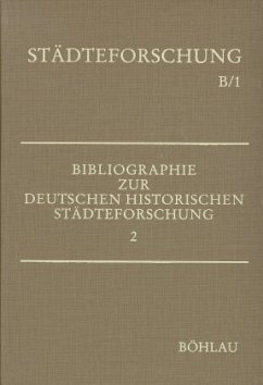 Bibliographie zur deutschen historischen Städteforschung