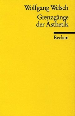 Grenzgänge der Ästhetik - Welsch, Wolfgang