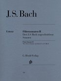 Bach, Johann Sebastian - Flötensonaten, Band II (Drei J. S. Bach zugeschriebene Sonaten)