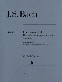 Bach, Johann Sebastian - Flötensonaten, Band II (Drei J. S. Bach zugeschriebene Sonaten) - Bach, Johann Sebastian
