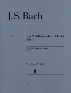 The Well-Tempered Clavier Part II BWV 870-893 - Bach, Johann Sebastian
