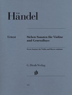 7 Sonaten für Violine und Generalbass - Georg Friedrich Händel - 7 Sonaten für Violine und Generalbass