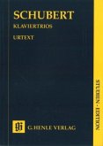 Klaviertrios, Klavier, Violine und Violoncello, Partitur