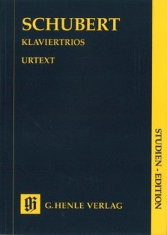 Cover Klaviertrios, Klavier, Violine und Violoncello, Partitur