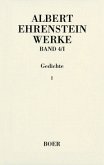 Werke IV: Gedichte, 2 Teile / Werke Bd.4/1+2