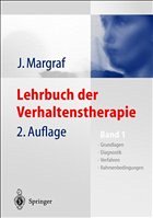 Lehrbuch der Verhaltenstherapie. Band 1: - Margraf, Jürgen (Hrsg.)