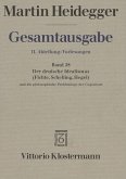 2. Abt: Vorlesungen / Der Deutsche Idealismus (Fichte, Schelling, Hegel) und die philosophische Problemlage der Gegenwart (Sommersemester 1929) / Gesamtausgabe 2. Abteilung: Vorlesungen, Bd.28 2. Abt: Vorlesungen / Der Deutsche Idealismus (Fichte, Schelling, Hegel) und die philosophische Problemlage der Gegenwart (Sommersemester 1929) / Gesamtausgabe 2. Abteilung: Vorlesungen, Bd.28