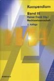 VWA Kompendium, Bd. 3: Rechtswissenschaft