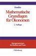 Mathematische Grundlagen für Ökonomen - Bild 1