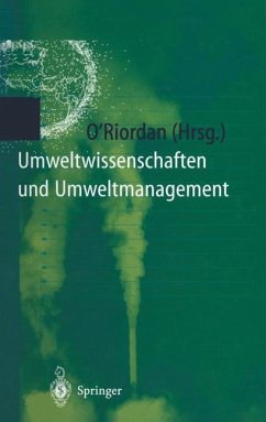 Umweltwissenschaften und Umweltmanagement - O'Riordan