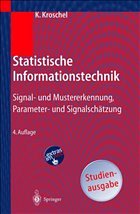 Statistische Informationstechnik - Kroschel, Kristian