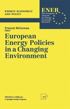 European Energy Policies in a Changing Environment - McGowan