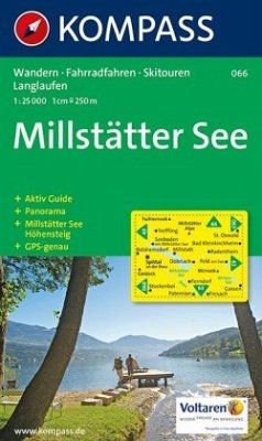 Cover KOMPASS Wanderkarte Millstätter See