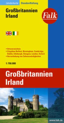 Falk Plan Großbritannien, Irland. Great Britain, Ireland
