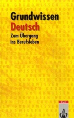 Lehrbuch / Grundwissen Deutsch, neue Rechtschreibung