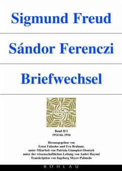 Cover Sigmund Freud - Sándor Ferenczi. Briefwechsel; . / Sigmund Freud - Sándor Ferenczi. Briefwechsel / Sigmund Freud - Sándor Ferenczi. Briefwechsel Band 0II