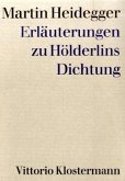 Erläuterungen zu Hölderlins Dichtung Erläuterungen zu Hölderlins Dichtung