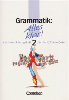 Grammatik / Alles klar!, Sekundarstufe I Bd.2