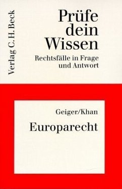 Europarecht - Geiger, Rudolf;Khan, Daniel-Erasmus