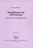 Handanleitung für den LIPT-Fragebogen Handanleitung für den LIPT-Fragebogen