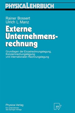 Externe Unternehmensrechnung - Bossert, Rainer;Manz, Ulrich