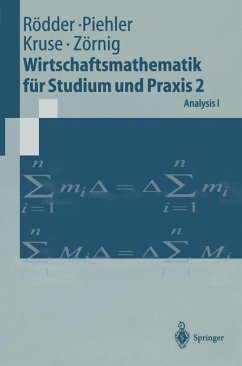 Wirtschaftsmathematik für Studium und Praxis 2 - Rödder, Wilhelm; Zörnig, Peter; Kruse, Hermann-Josef; Piehler, Gabriele