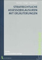 Cover Strafrechtliche Assessorklausuren mit Erläuterungen