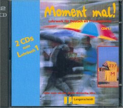 Cover 2 Audio-CDs zum Lehrbuch / Moment mal!, neue Rechtschreibung Bd.1