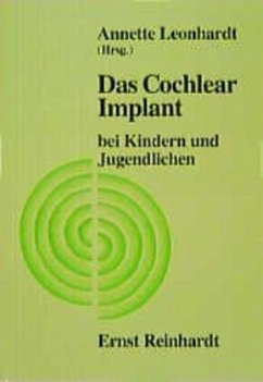 Cover Das Cochlear Implant bei Kindern und Jugendlichen