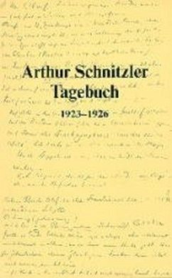 1923-1926 / Tagebuch - Schnitzler, Arthur