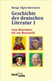 Geschichte der deutschen Literatur 1: