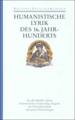 Humanistische Lyrik des 16. Jahrhunderts / Bibliothek der Frühen Neuzeit, Erste Abteilung, 12 Bde. 5