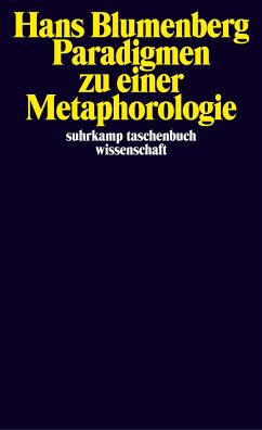 Paradigmen zu einer Metaphorologie - Blumenberg, Hans