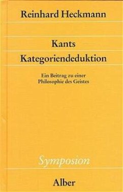 Kants Kategoriendeduktion - Heckmann, Reinhard