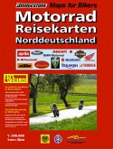 2 Alben - Dekra Motorrad Norddeutschland Reisekarten + Motorrad Süddeutschland Reisekarten Maßstab 1:300.000, 1CM = 3KM Die Karten sind mit einer regenfesten Folie überzogen