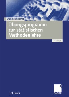 Übungsprogramm zur statistischen Methodenlehre - Reichardt, Agnes