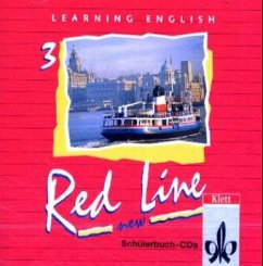 Cover 2 Audio-CDs zum Schülerbuch / Learning English, Red Line New Tl.3