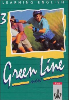 Cover Schülerbuch, Klasse 7 / Learning English, Green Line New Tl.3