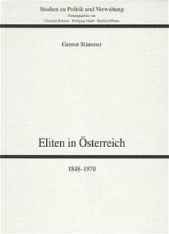 Eliten in Österreich - Stimmer, Gernot