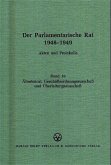 Ältestenrat, Geschäftsordungsausschuß und Überleitungsausschuß / Der Parlamentarische Rat 1948-1949 10